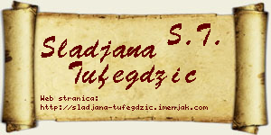 Slađana Tufegdžić vizit kartica